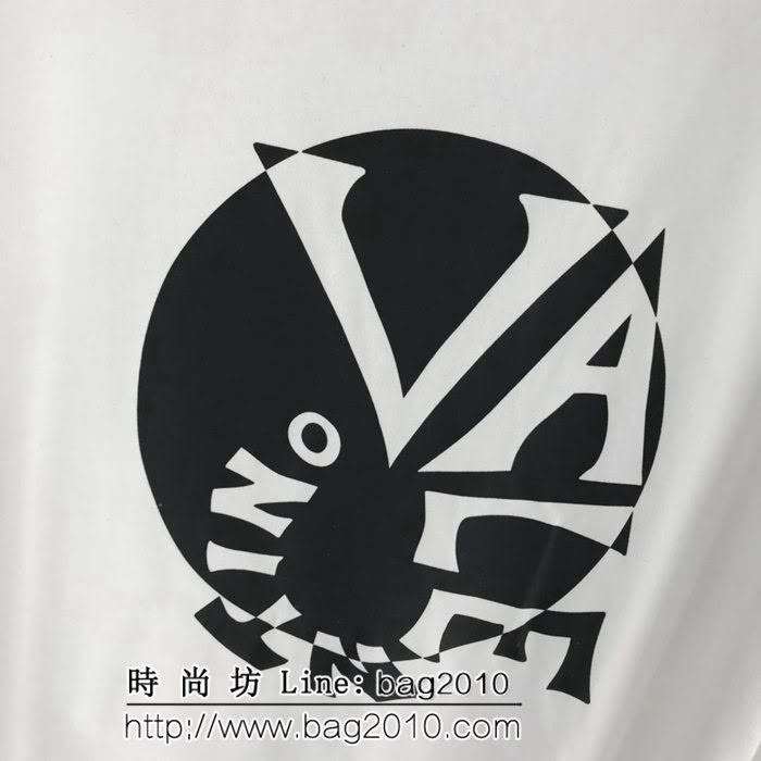 VALENTINO華倫天奴 18ss新款 新logo印花圖案 純棉短袖 男女同款 ydi1835